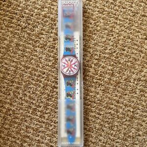 Swatch Quartz Multicolor Watch